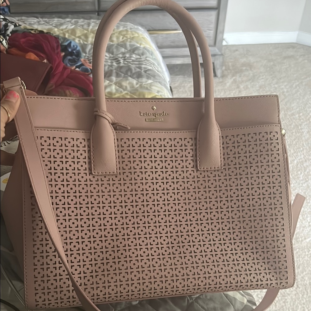 Kate Spade Pink Tote Bag